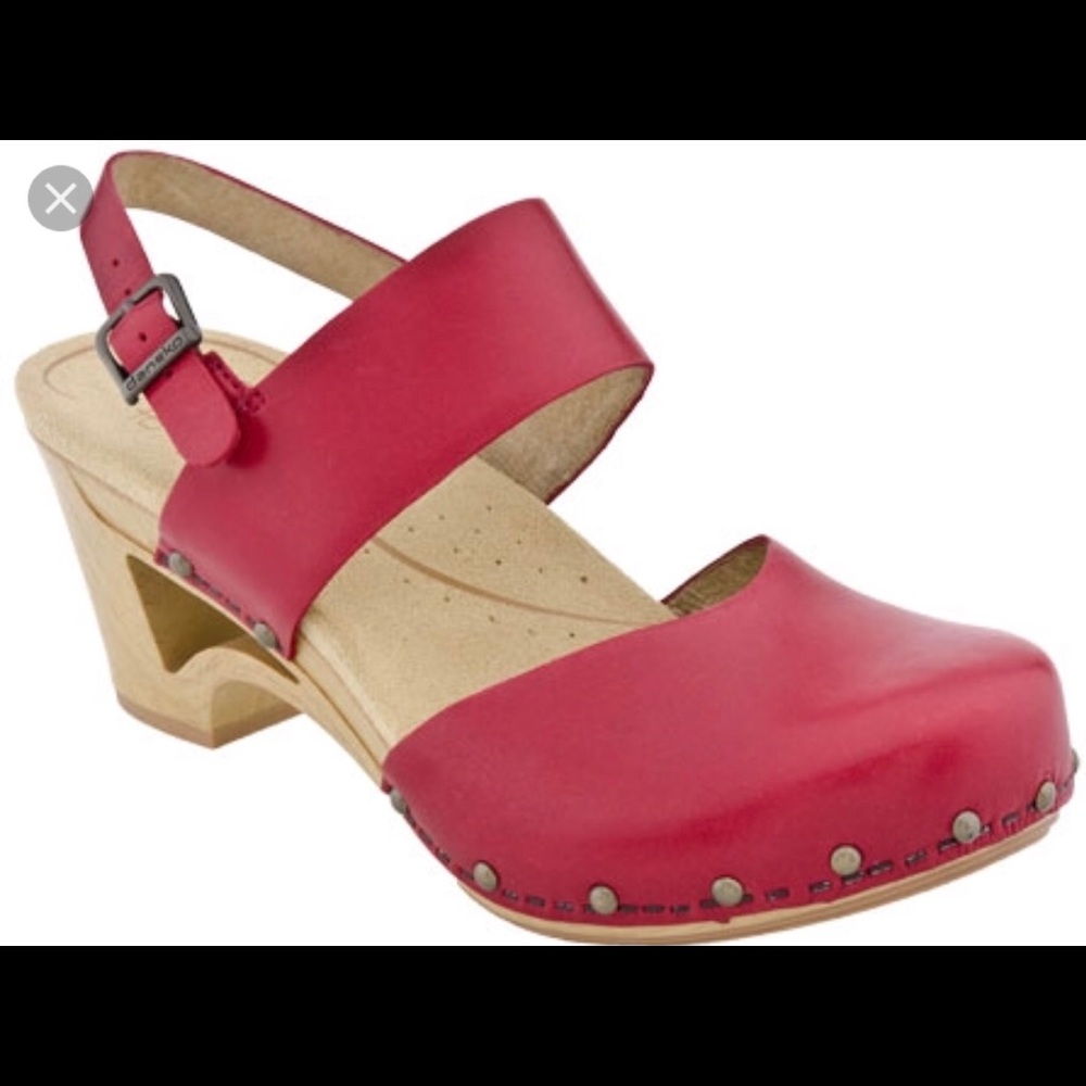 ISO DANSKO THEA RED SIZE 38